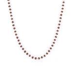 Rudraksha Silver Mala ( 6 - 7 mm Rudraksha)