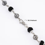 Authentic Black Rudraksha Om Beads Mala