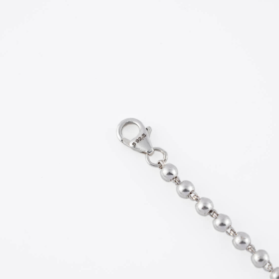 Silver Bracelet with Two Hanging Earths for Women