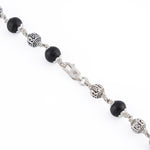 Karungali with Shree Hari Silver Beads Mala