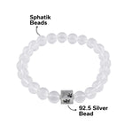Sphatik Beads Bracelet