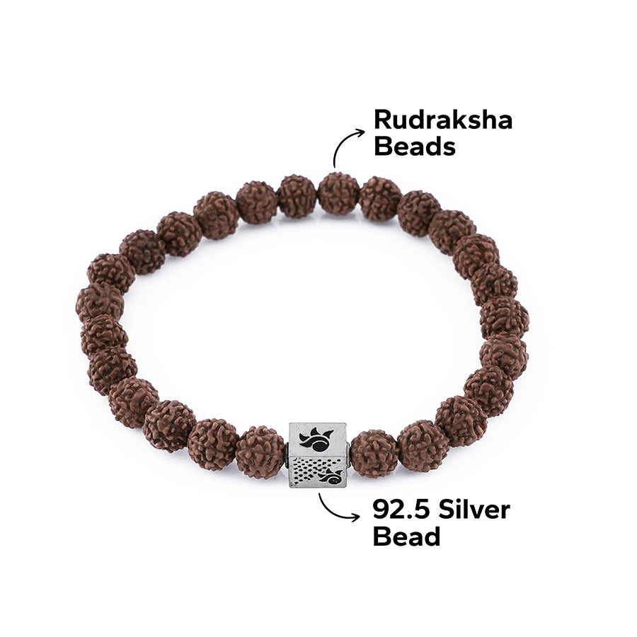 Rudraksha Beads Bracelet