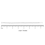 Silver Single Line Bracelet for Women