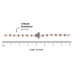 Original Rudraksha Trinetra Mahakaal Bracelet