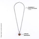 Adiyogi Pendant (5 Mukhi Nepali  Rudraksha)
