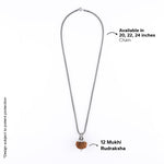 Adiyogi Pendant (12 Mukhi Nepali Rudraksha)