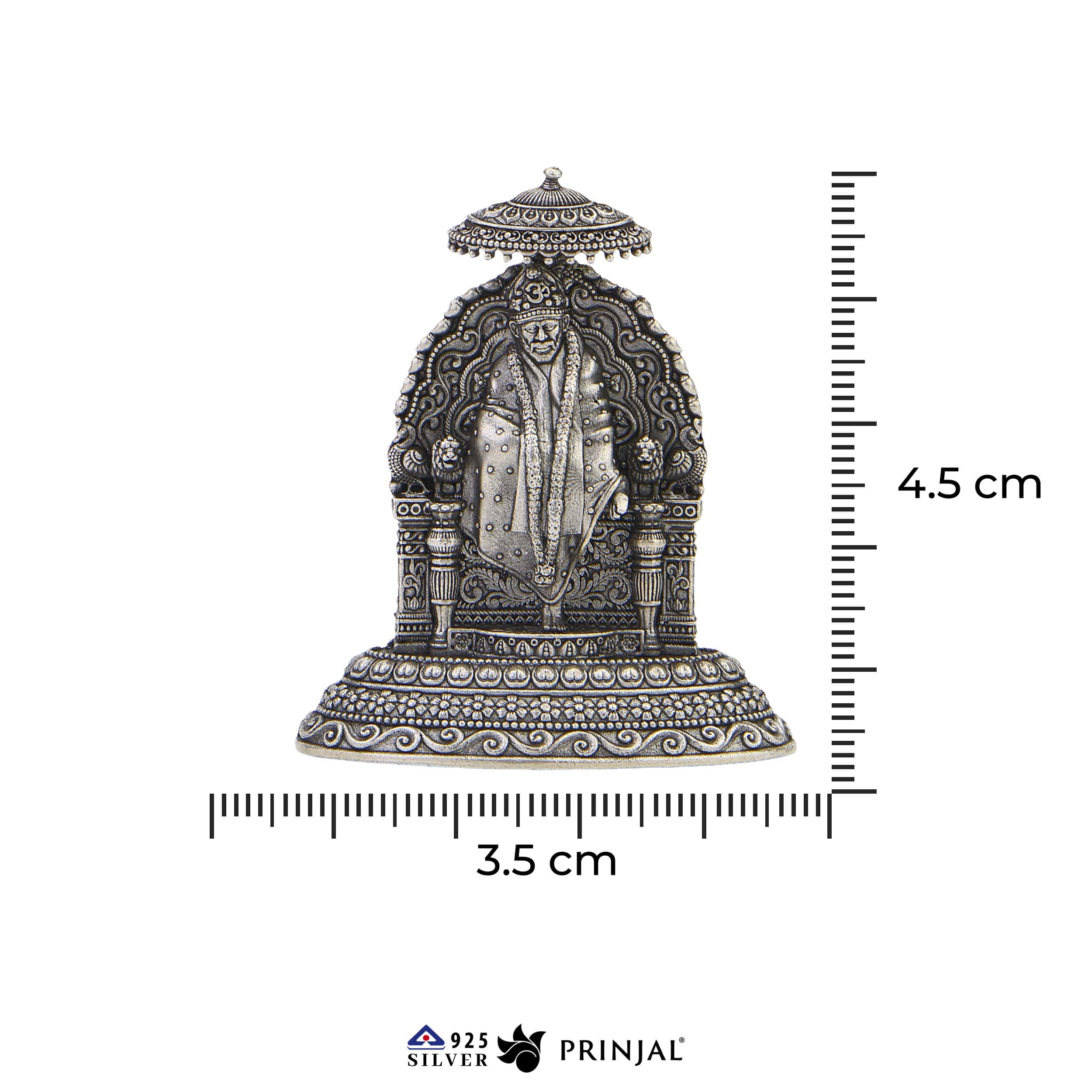 Sai Baba Silver Idol
