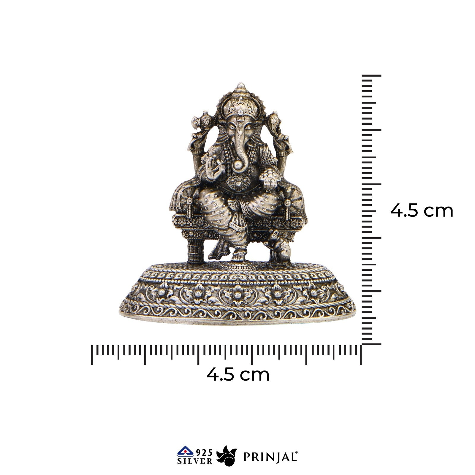 Ganesha Silver Murti