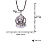 Shree Ram Silver Pendant