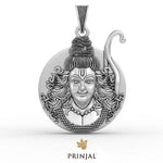 Ram Ji Silver Pendant