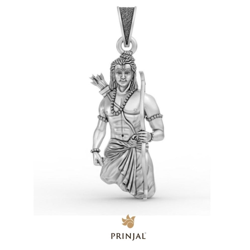 Veer Ram Silver Pendant