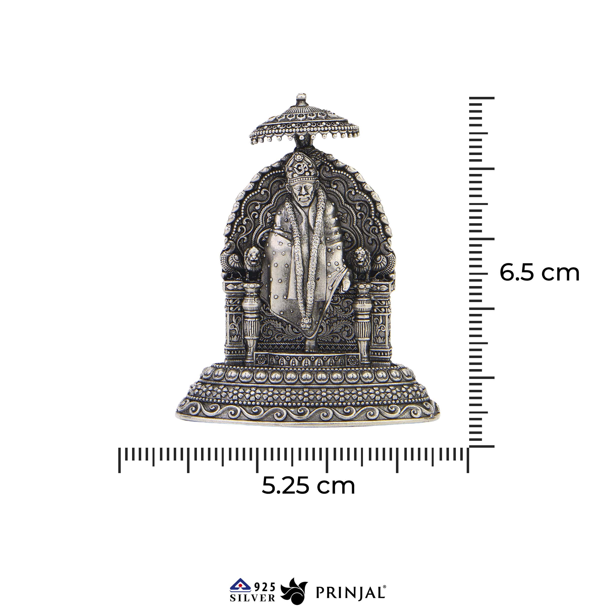 Silver Sai Baba Murti - Second Image