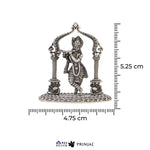 Murli Manohar Krishna Silver Idol