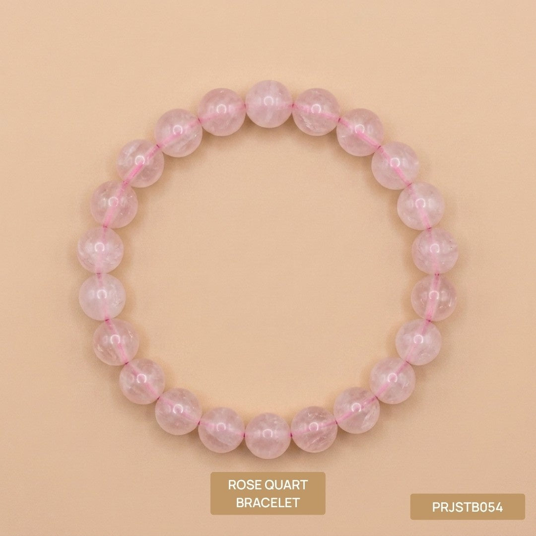 Rose Quart Bracelet 