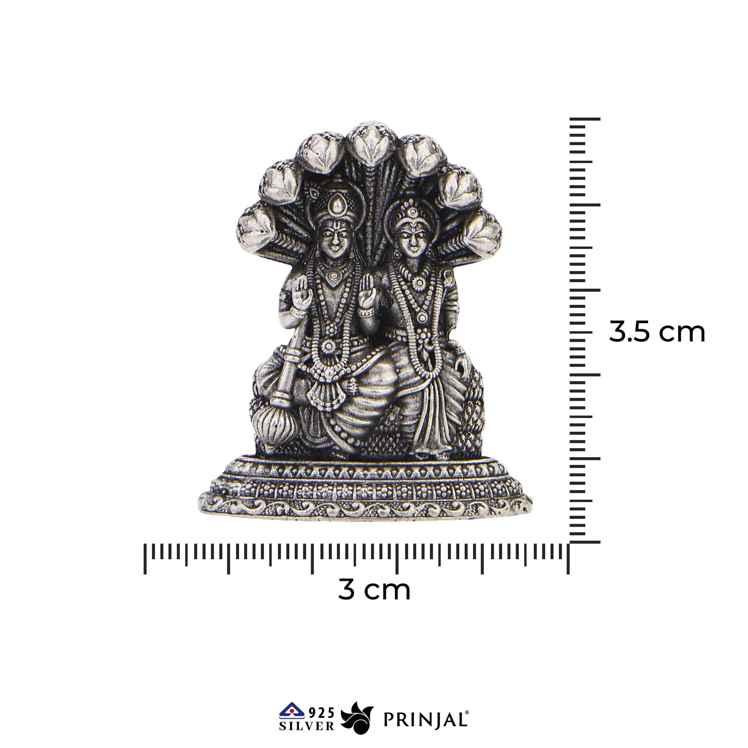 Laxmi Narayan Silver Murti