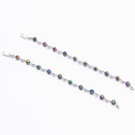Authentic Multicolor Silver Beads Nazariya for Kids