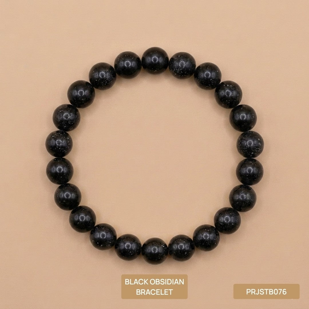 Black Obsidian Bracelet 