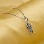 Lord Kaaval Theivam Karuppar Silver pendant