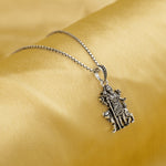 Lord Kaal Bhairava Silver Peandat