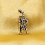 Lord Kaaval Theivam Karuppar Silver pendant