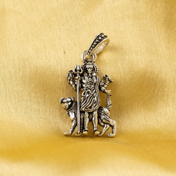 Lord Kaal Bhairava Silver Peandat