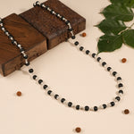 Authentic Karungali Beads Silver Mala