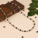 Authentic Karungali with Om Namah Shivay Silver Beads Mala