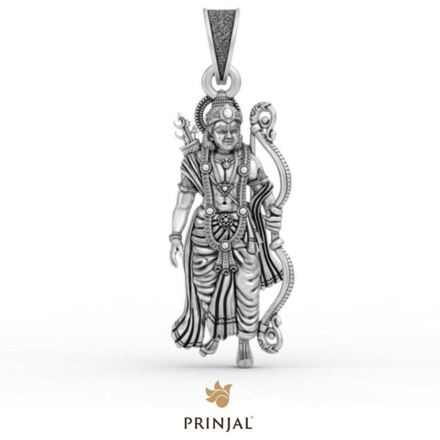 Ram Bhagwan Silver Pendant