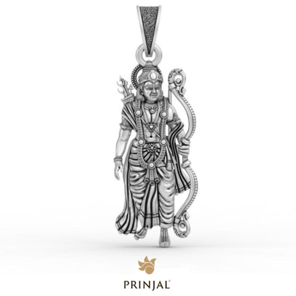 Ram Bhagwan Silver Pendant