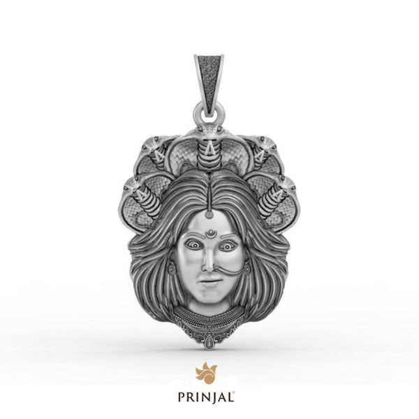 Mogal Maa Silver Pendant
