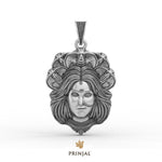 Mogal Maa Silver Pendant