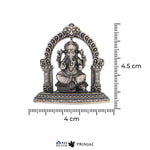 Lord Ganesha Silver Murti