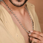 Buy Om Namah Shivaya Silver Beads Mala