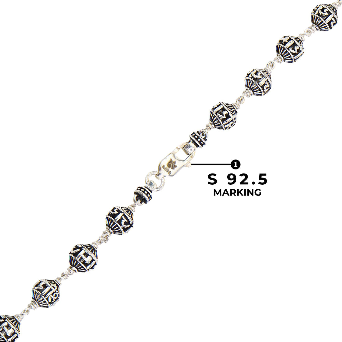 Silver Mala (Jay Shree Ram)