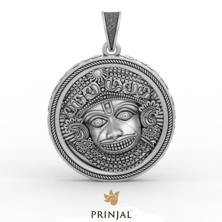Kashtbhanjan Dev Hunuman Silver Pendant