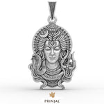 Adiyogi Mahadev Silver Pendant