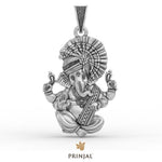 Ganesha silver pendant