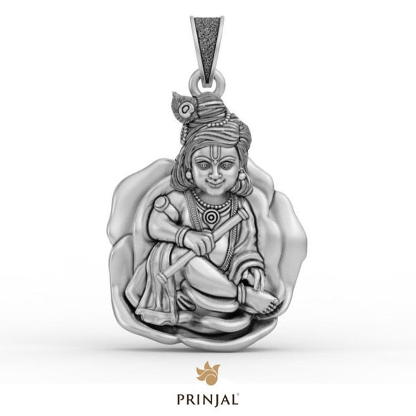Kanha Silver Pendant