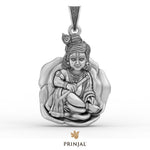 Kanha Silver Pendant