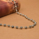 Heavy Silver Beads Mala