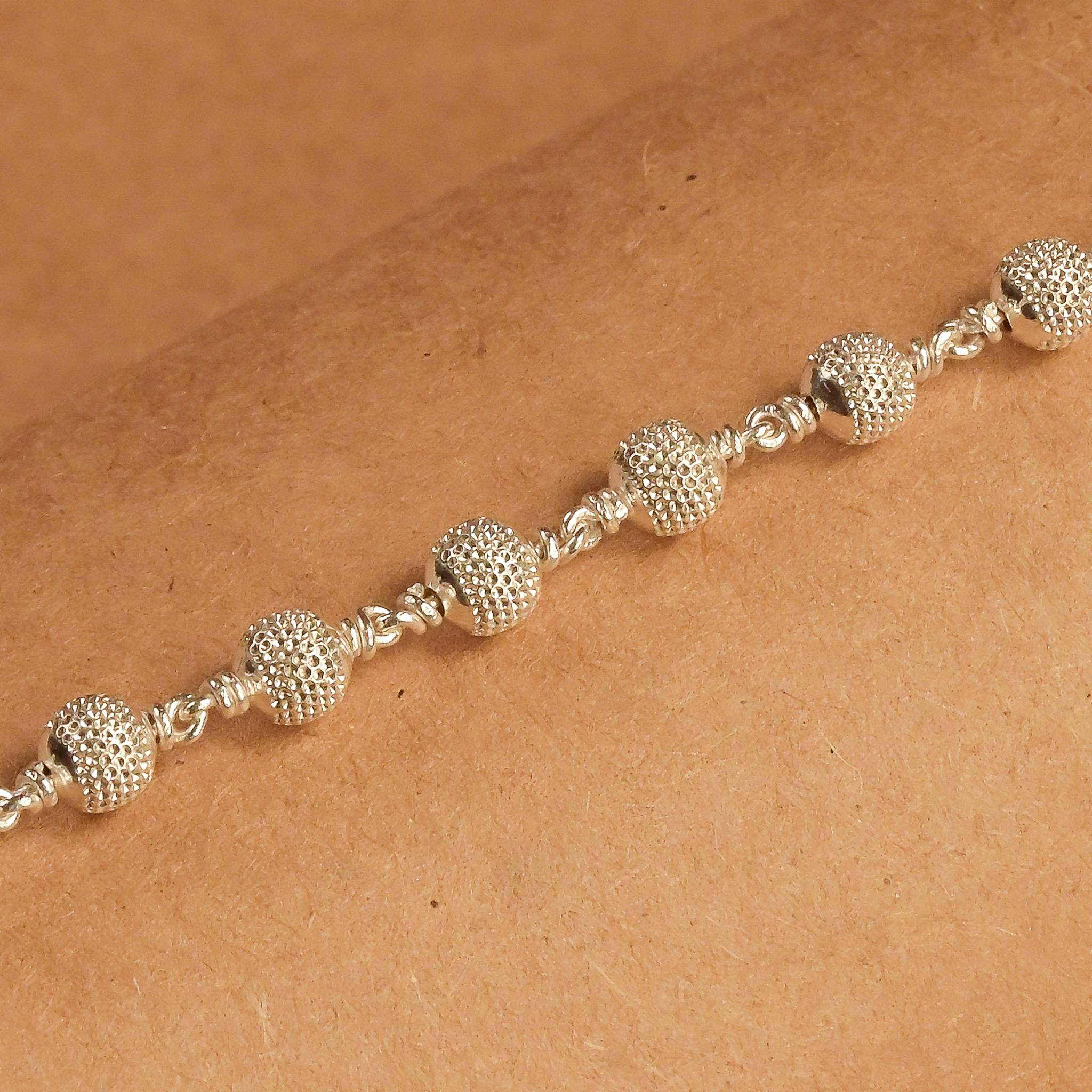 Premium 5–6 MM CNC Silver Bracelet