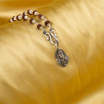 Goddess Mahur Renuka Pendant With Rudraksha Mala