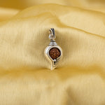 Shiv Shankh Silver Pendant