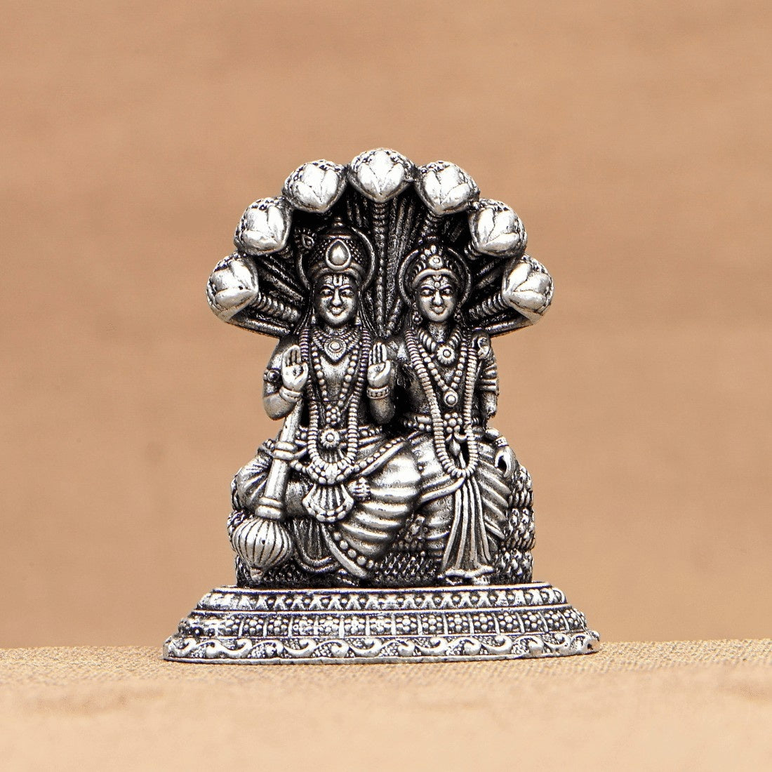 Laxmi Narayan Silver Murti