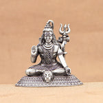 Lord Shiva Silver Idol