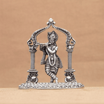 Murli Manohar Krishna Silver Idol