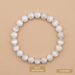 White Moonstone Bracelet