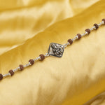 Rudraksha With Ganpati Broach Bracelet