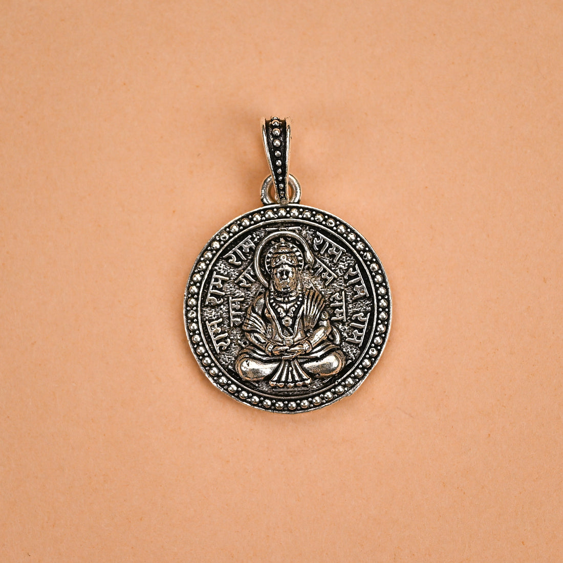 Hunuman Silver Pendant