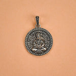 Lord Hunuman Silver Pendant